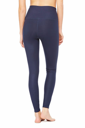 SEA YOGI High Waist Airbrush legging in Rich Navy by Alo, Yoga Shop in Palma de Mallorca, back