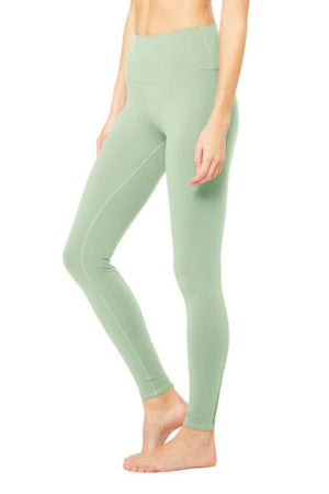 ALO YOGA // HIGH WAIST DASH LEGGING - SAGE