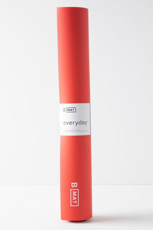 B YOGA // B MAT EVERYDAY -  4mm - SUNRISE RED