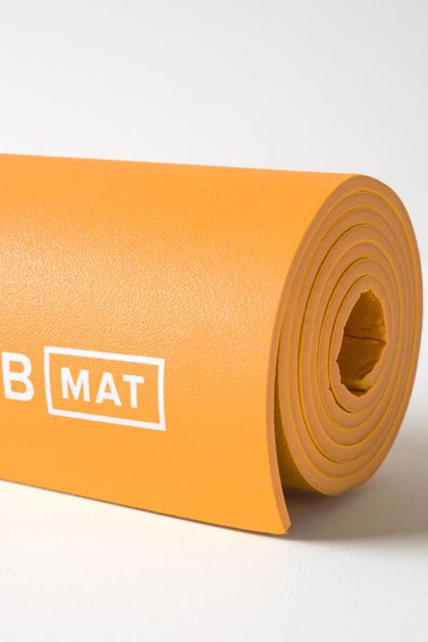 B Yoga Mat Strong in Saffron - Sea Yogi Online Yoga shop