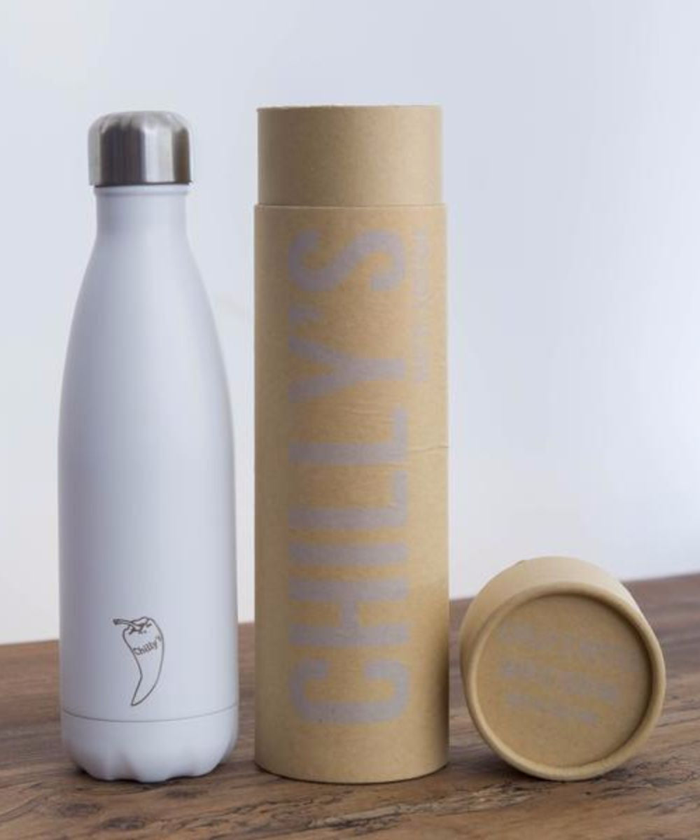 Chilly's double wall stainless steel bottle, branded bottles