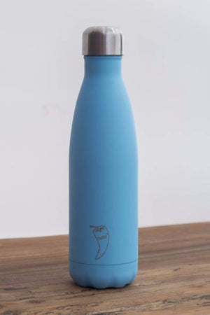 CHILLY // PASTEL BLUE WATER BOTTLE - 12H HOT / 24H COLD