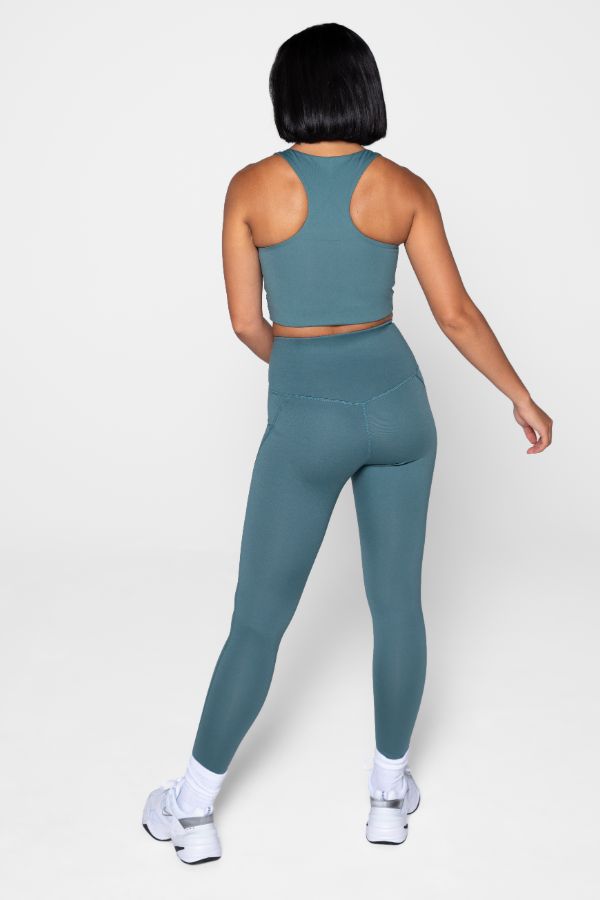 GIRLFRIEND COLLECTIVE // COMPRESSIVE HIGH RISE LEGGING - JADE