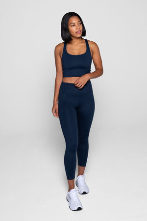 GIRLFRIEND COLLECTIVE // LITE HIGH-RISE LEGGING - MIDNIGHT