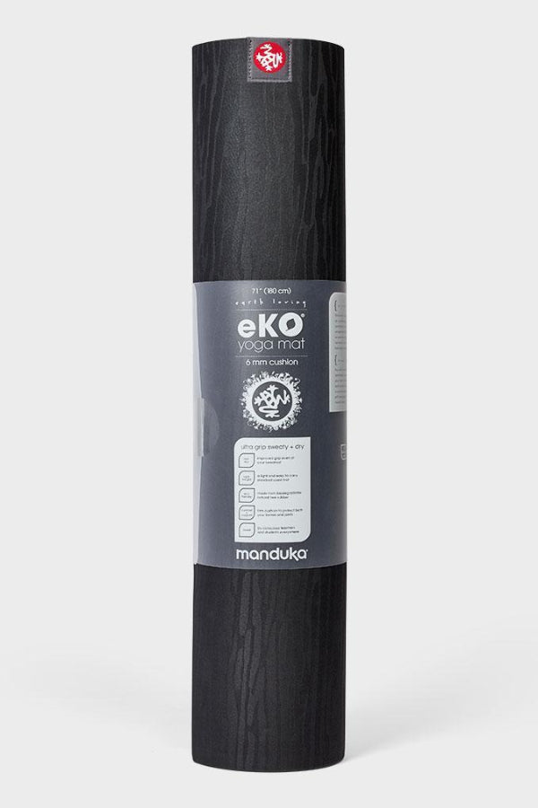 MANDUKA // eKO YOGA MAT - 6mm - BLACK