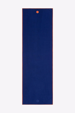 MANDUKA // YOGITOES SKIDLESS MAT TOWEL - CHAKRA BLUE