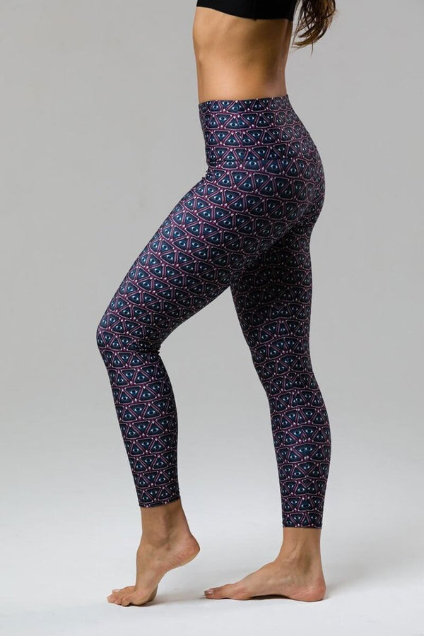 SEA YOGI // Onzie High Rise Midi Legging, Awake, left