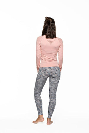 RUN & RELAX // FUTURE VENT LONG SLEEVE TOP - MUTED CLAY