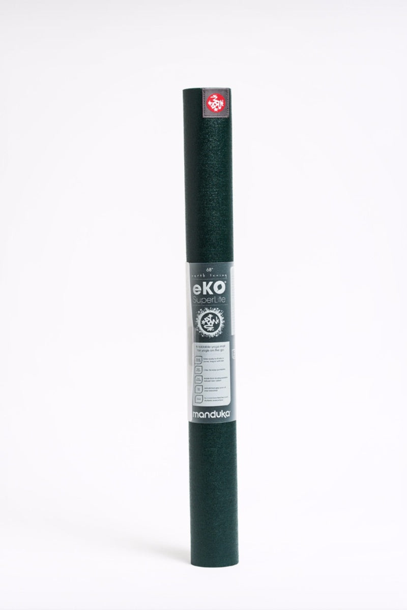 SEA YOGI // eKO Superlite yoga mat in Thrive style, only 1kg in weight by Manduka, standing image