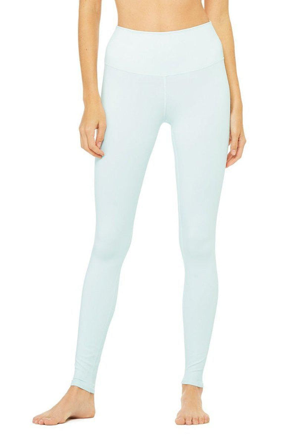 Sea Yogi - Alo Yoga Airlift Leggings in Marine light Blue front - tienda de yoga