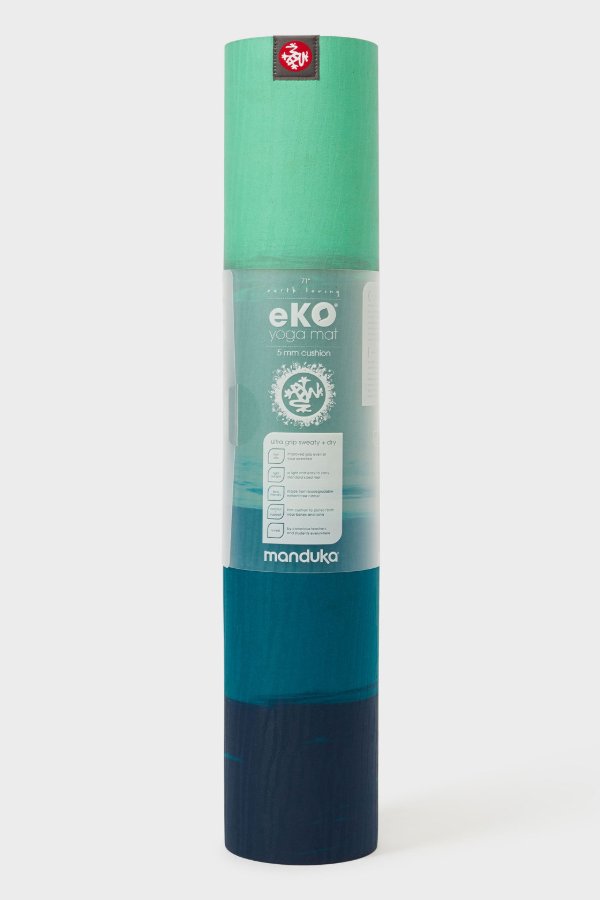 MANDUKA // eKO YOGA MAT - 6mm - STORM STRIPE